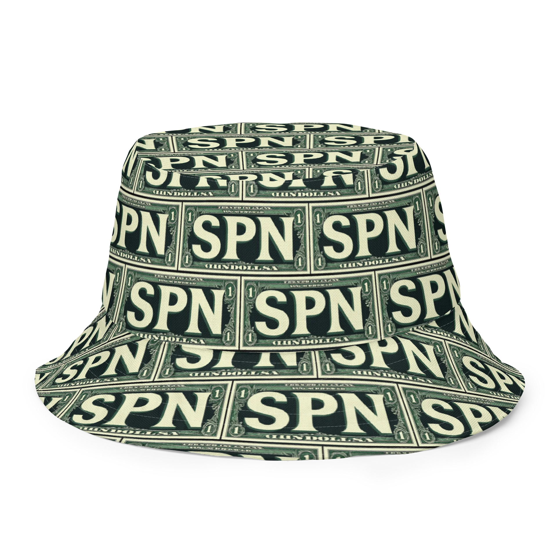Vintage Currency Reversible Bucket Hat product image (2)