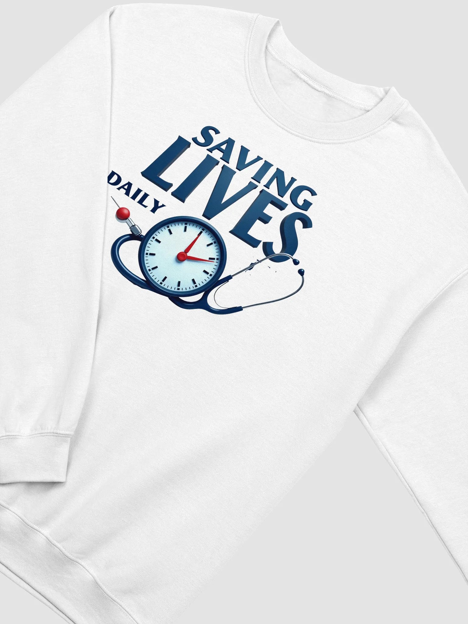 Lifesaving Clock Crewneck Sweatshirt product image (13)