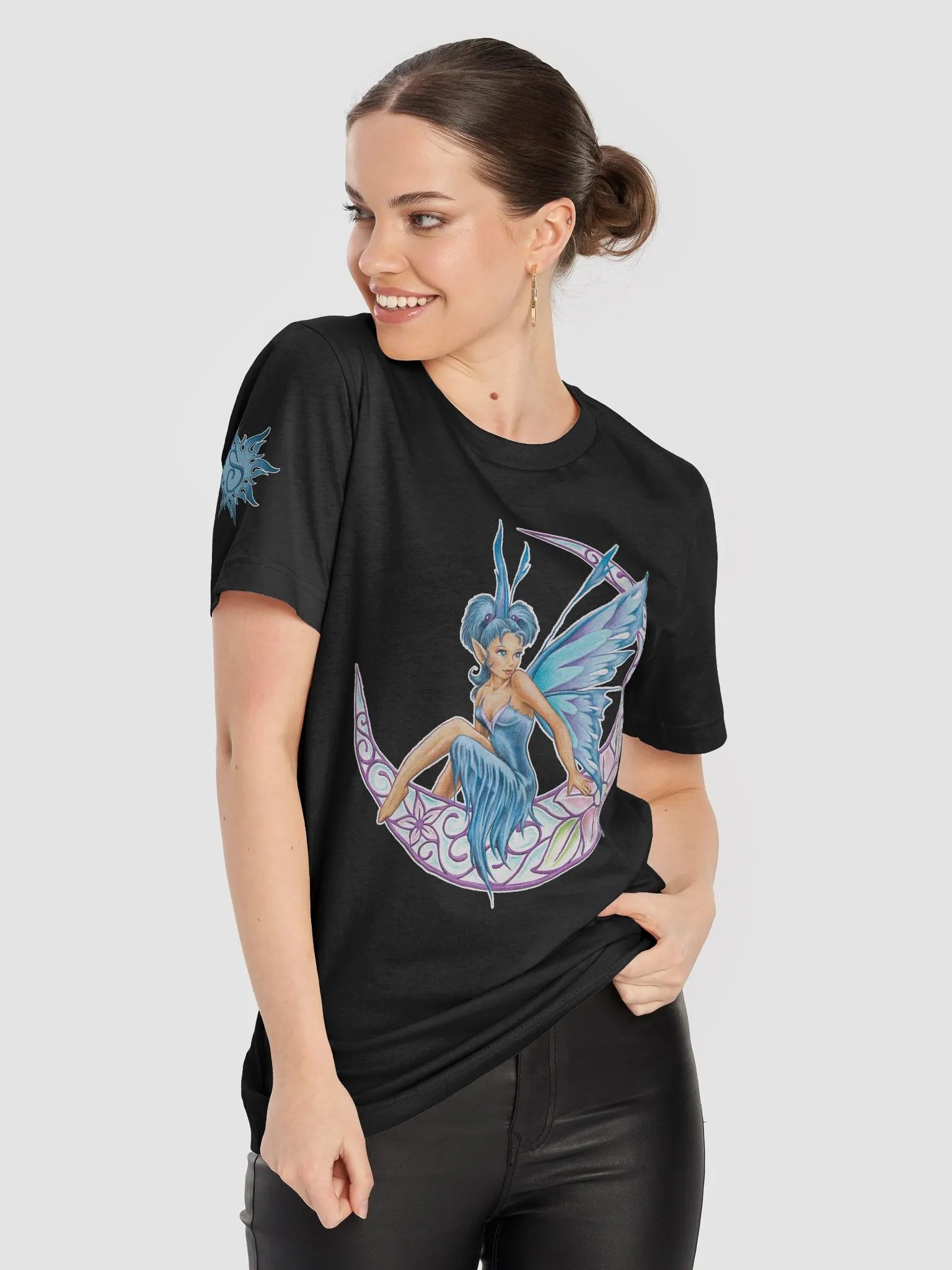 Moonflower - SharpTattoos @ Strega Rose Tattoo Arts Supersoft Tee product image (18)