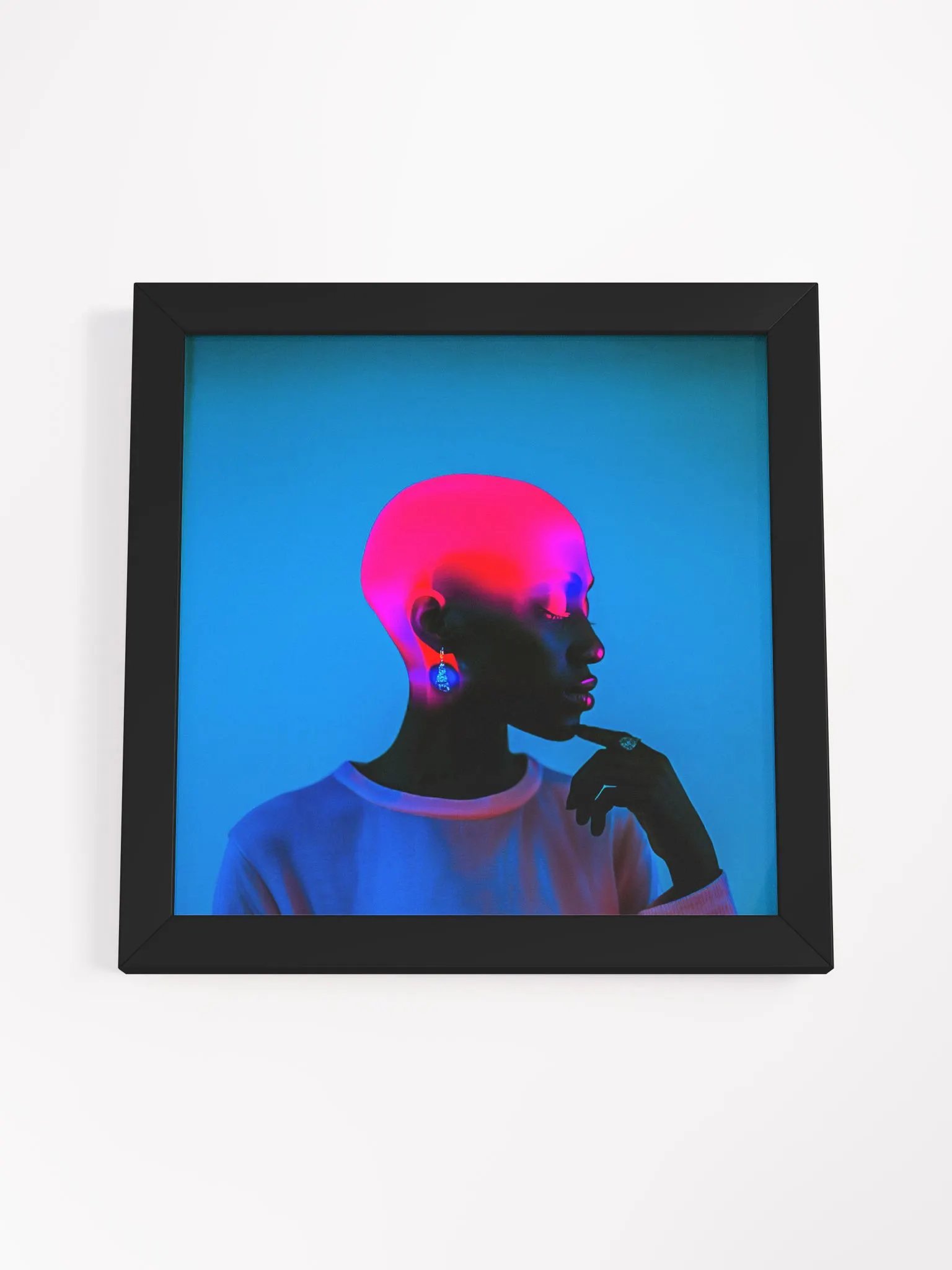 Dripped In Thought Framed Poster product image (4)