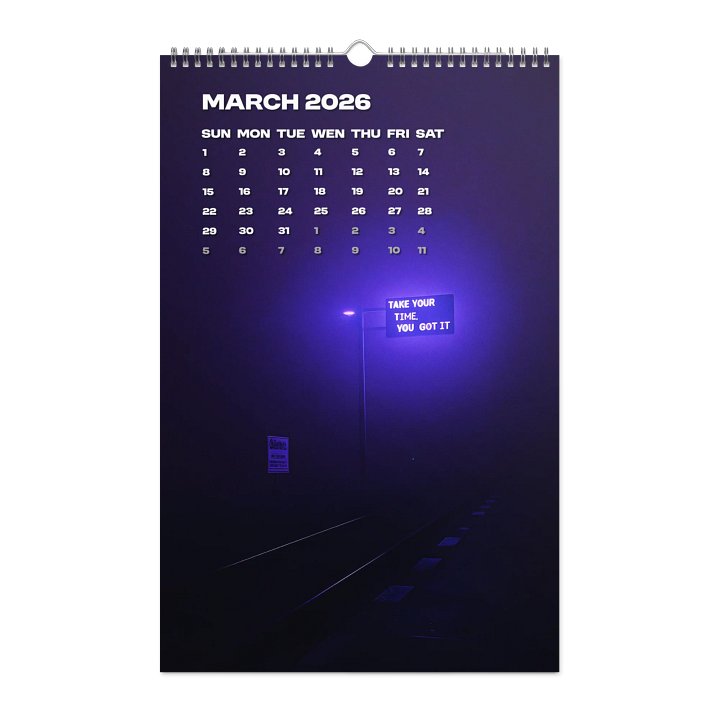 DARK AMBIENT - 2026 Calendar product image (2)