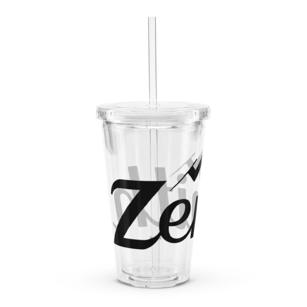 Zenith 16oz Double Wall Insulated Clear Tumbler with Mountain Design product image (5)