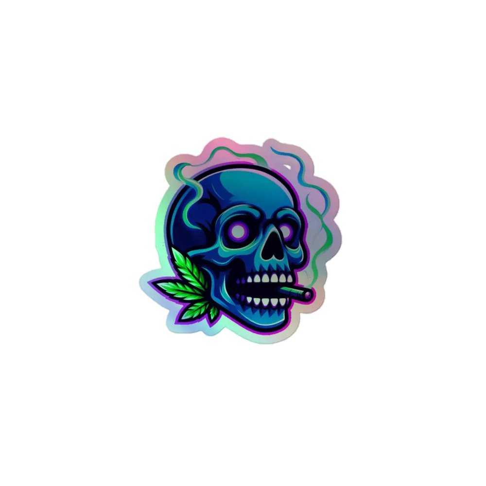 420 Skull Sticker product image (1)
