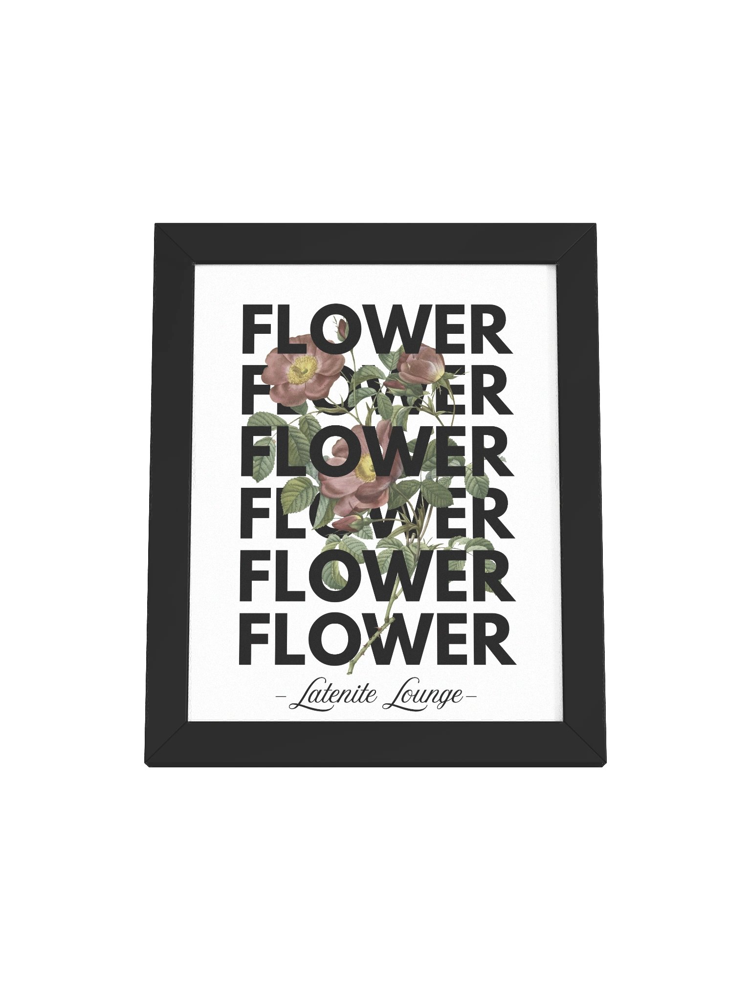 FLOWER Botanica — Latenite Lounge Poster product image (1)