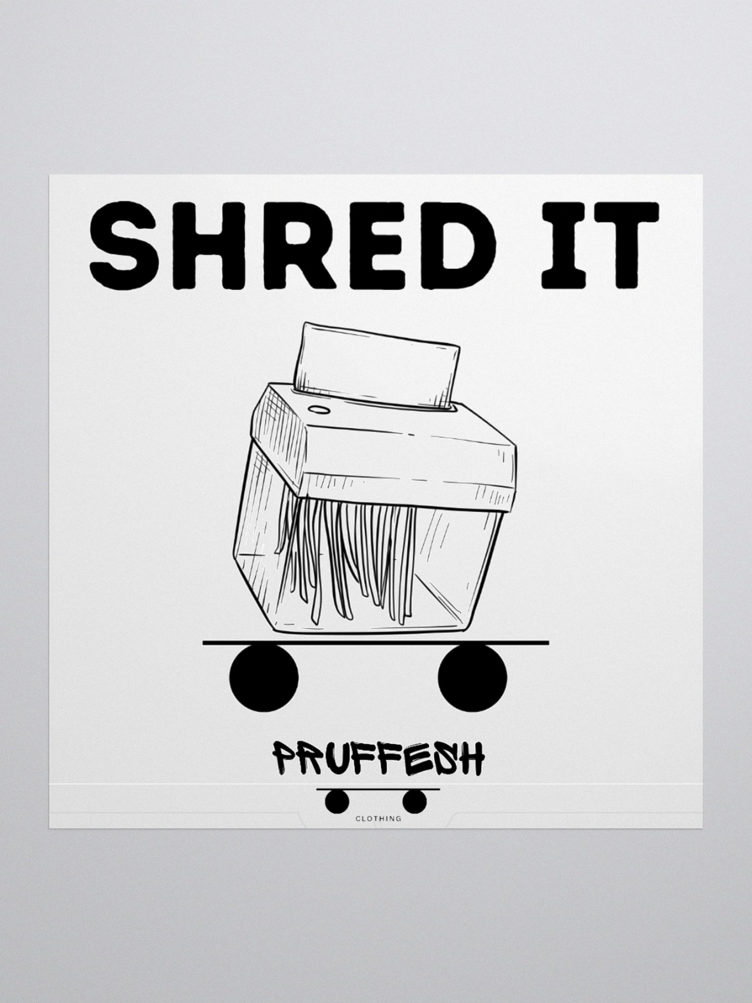 Shredder Sticker product image (1)