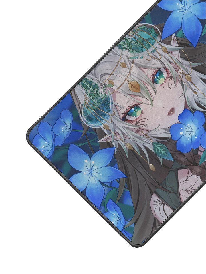 Flowers Desk Mat 12" x 18" product image (2)