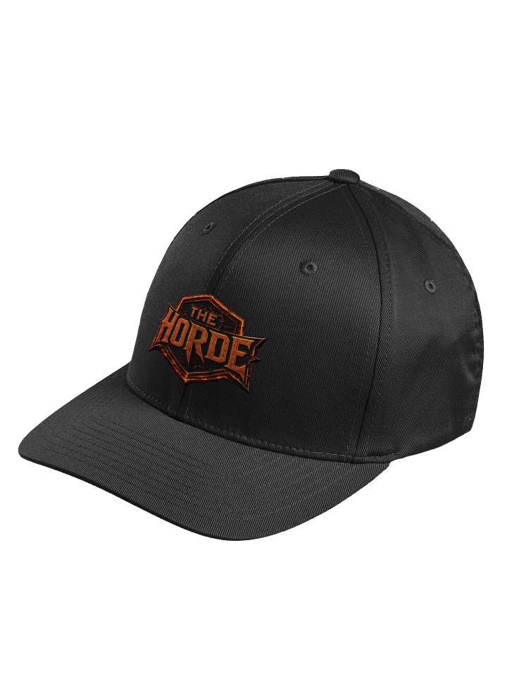THE HORDE Logo Fitted Hat – Live On Twitch Edition product image (2)