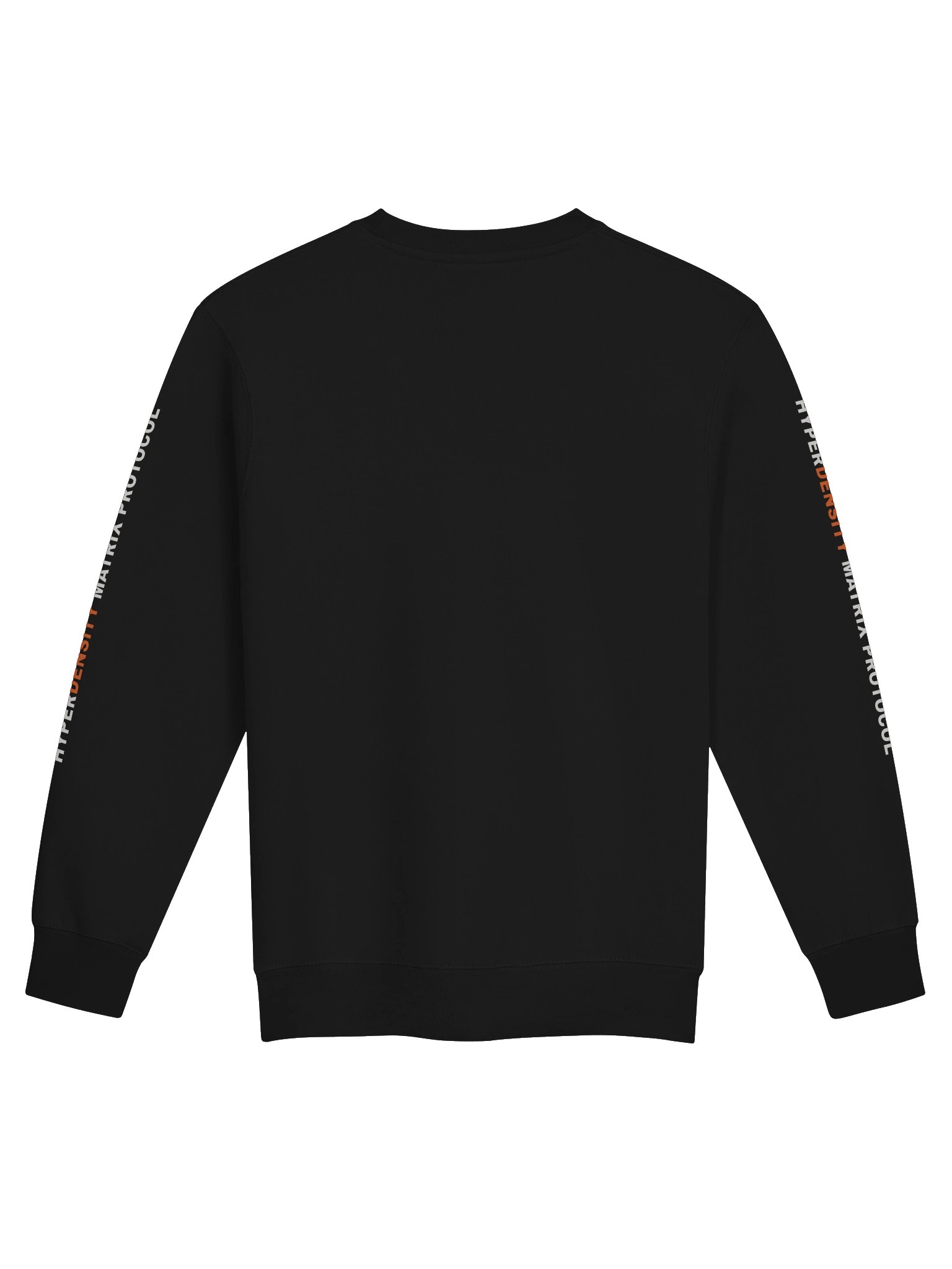 Hyperdensity Matrix Protocol™ Sleeve Logo Crewneck (Orange) product image (2)