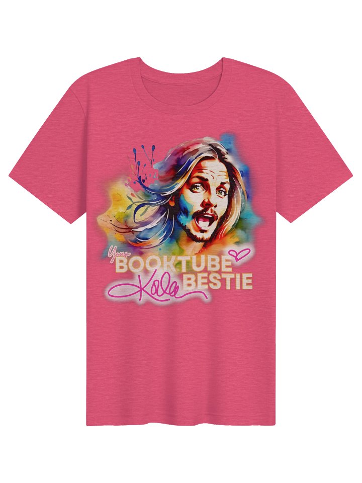 Your BookTube Bestie T-Shirt - Heathered product image (101)