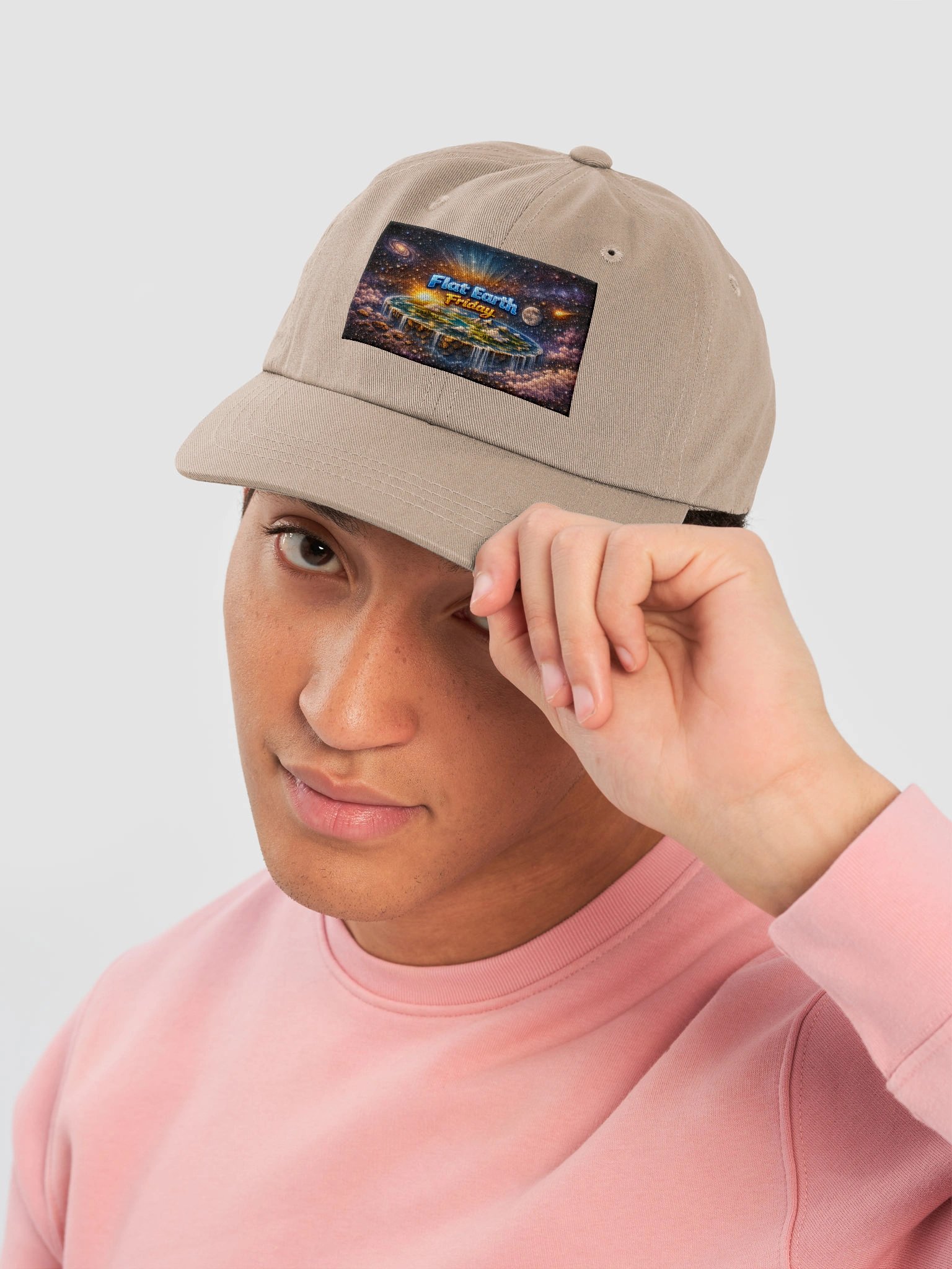 Flat Earth Friday Cap (Embroidered) product image (5)