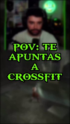 POV: TE APUNTAS A CROSSFIT 🏋️‍♂️ #crossfit #viral #humor #kratos #godofwar