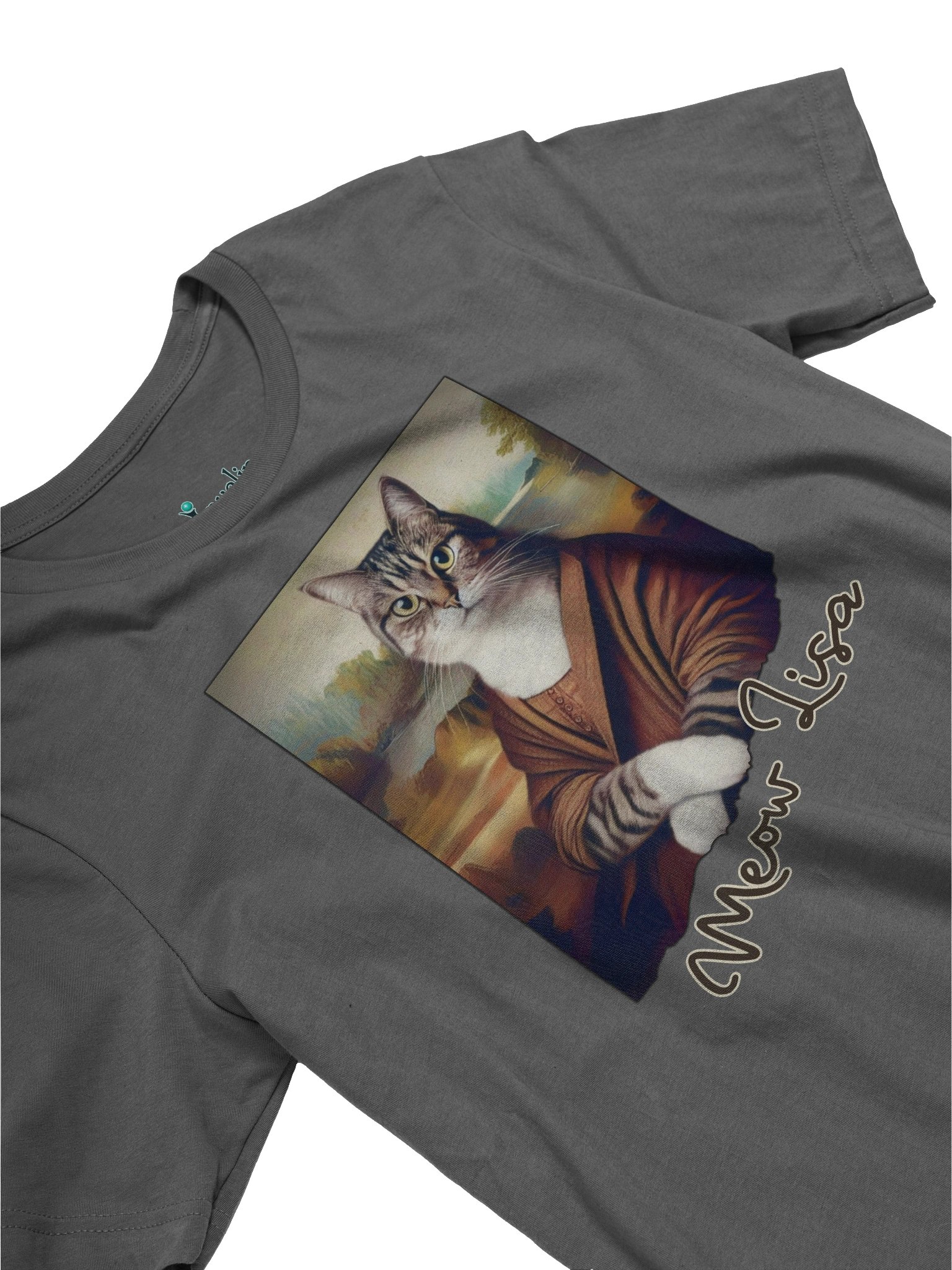 Meow Lisa Classic T-shirt product image (3)