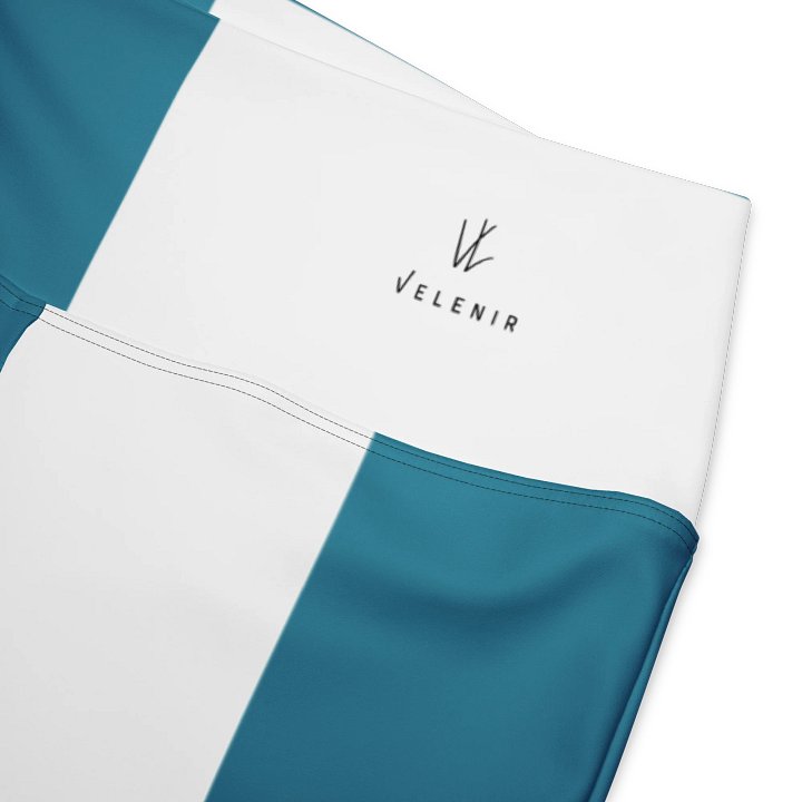 Velenir Blue Tri Women Flare Leggings product image (1)