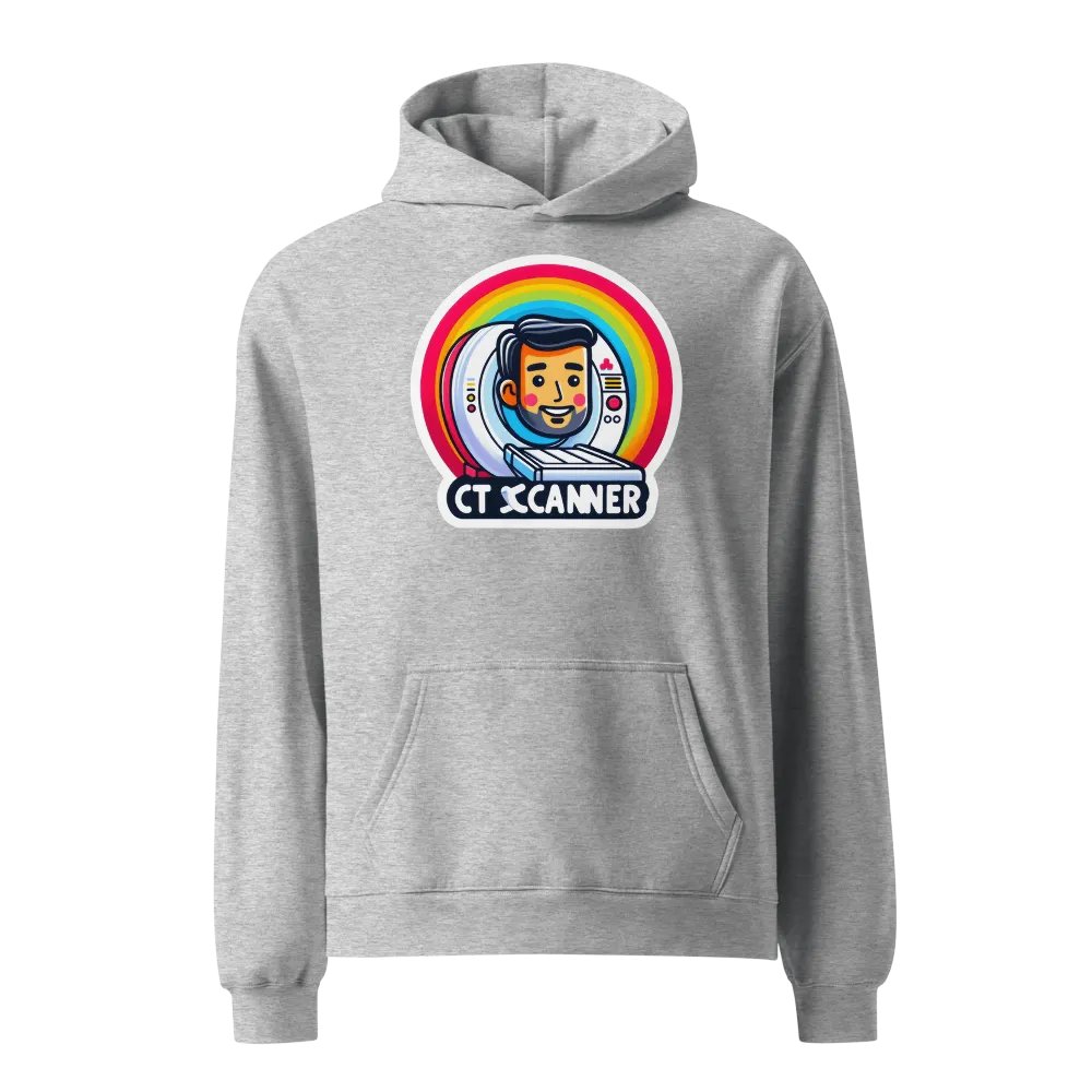 Rainbow CT Xcanner Unisex Oversized Hoodie product image (4)