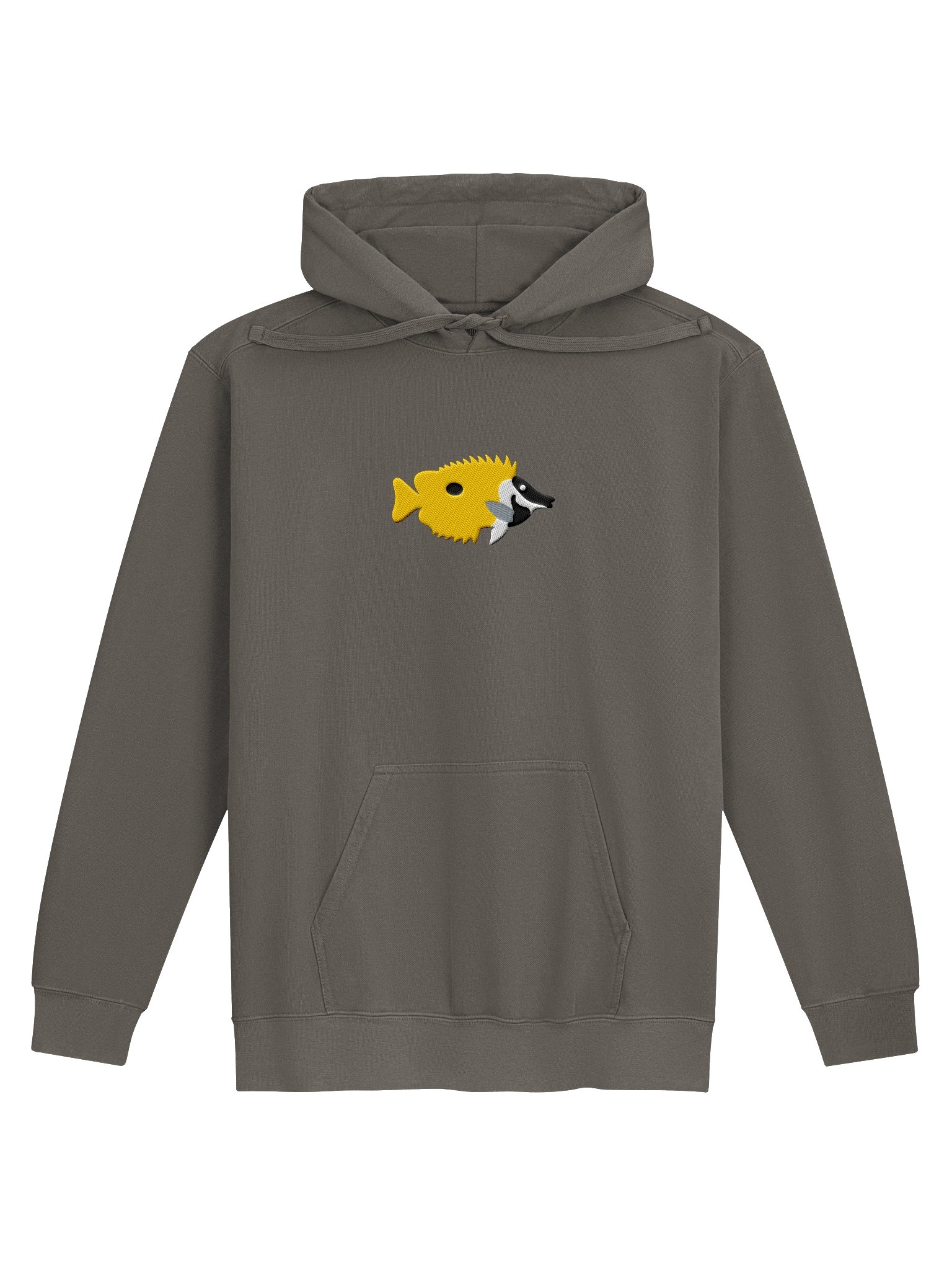 Foxface Rabbitfish Premium Hooded Sweatshirt (Embroidered) for Reef and Marine Aquarium Lovers product image (5)