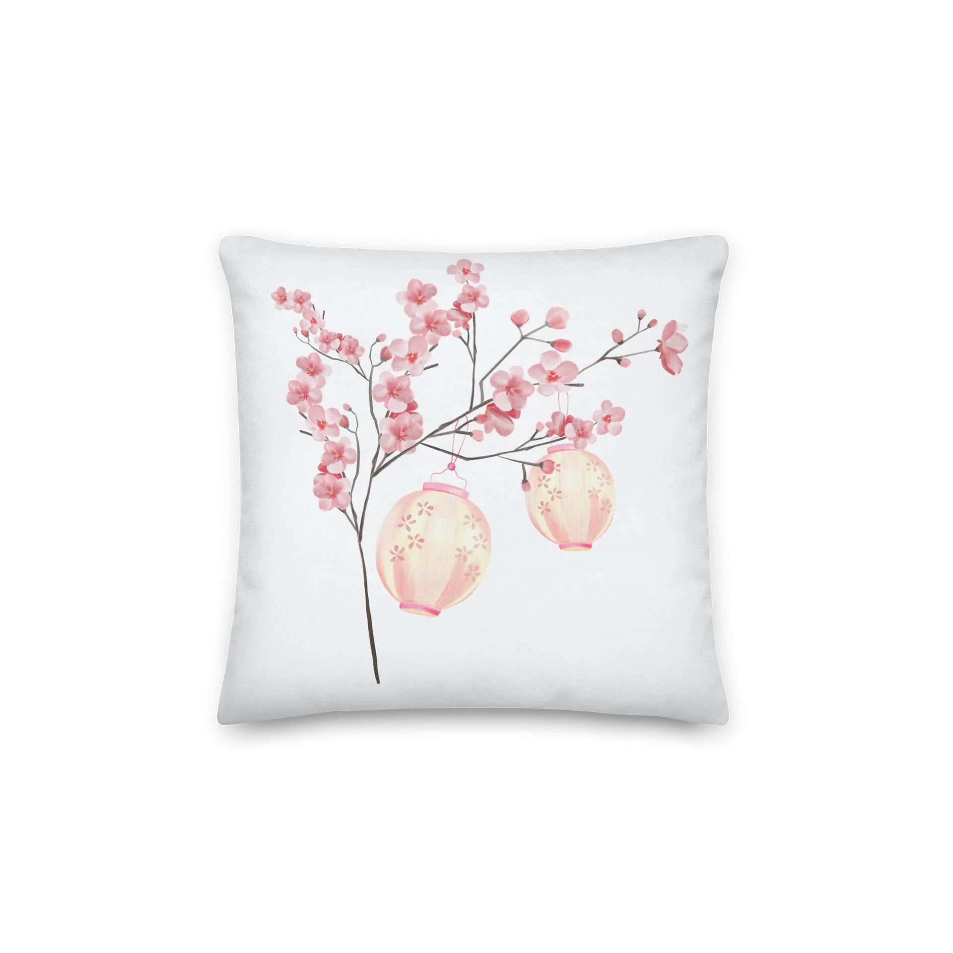 The Cherry Blossom Party — Two-Sided Spring Pillow product image (2)