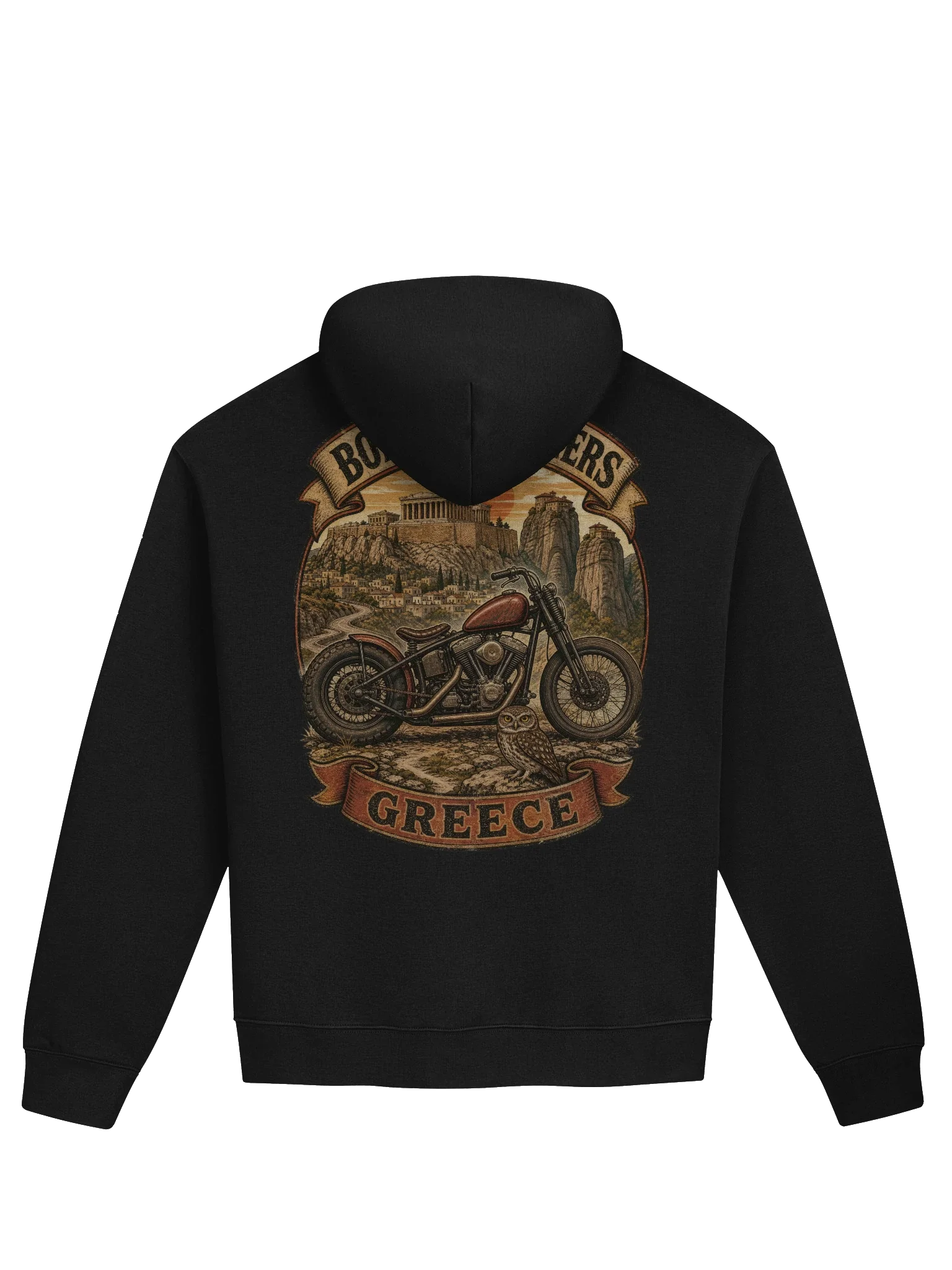 Bobber Brothers - Greece Hoodie