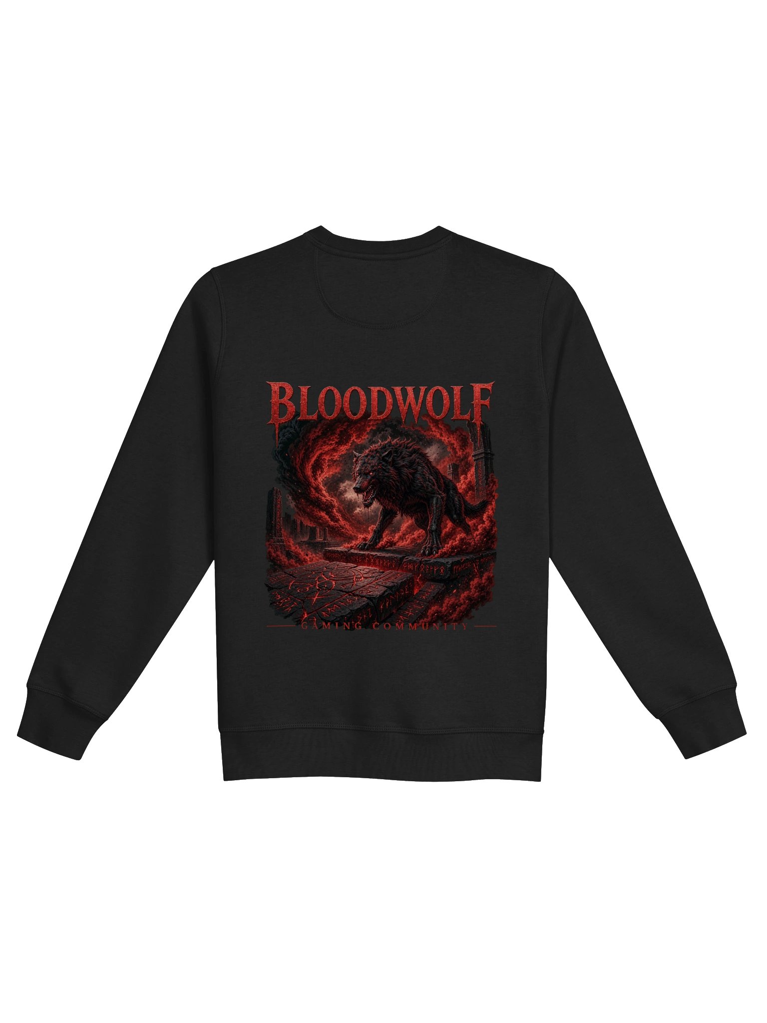 Blood Wolf Emblem Unisex Sweatshirt product image (2)