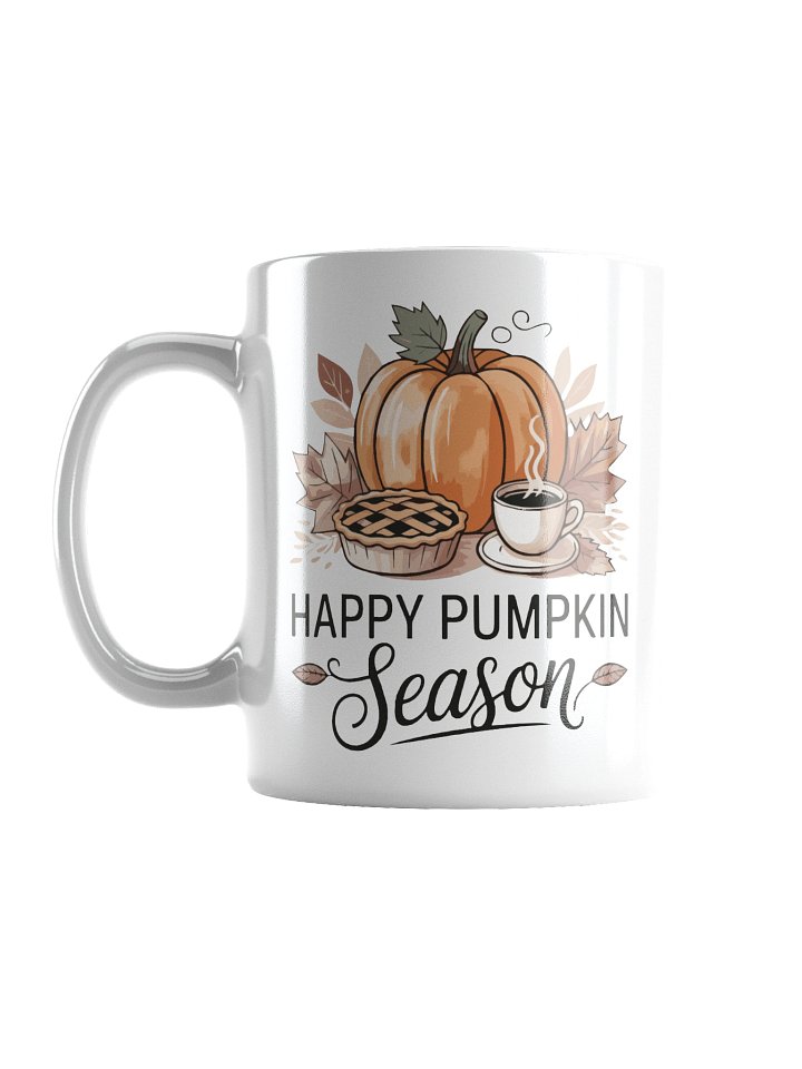 Happy Pumpkin Season White Glossy Mug product image (1)