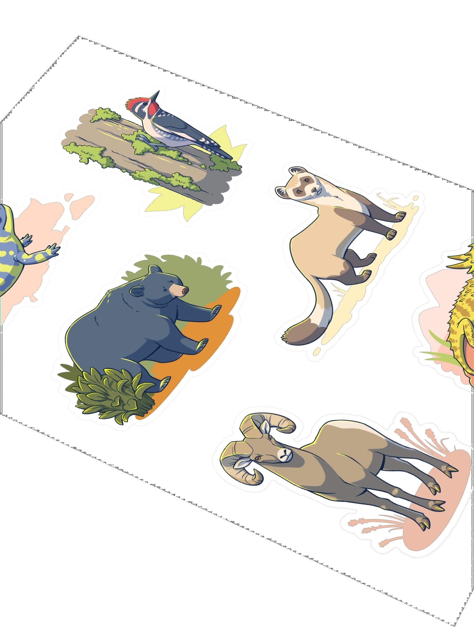 Animals of the Navajo Nation Sticker Sheet #2 product image (3)