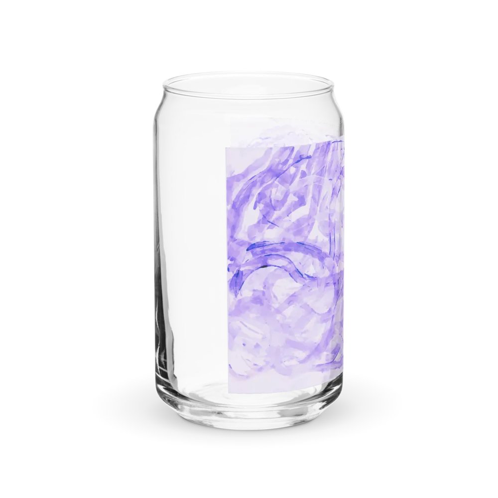 WRAPPED IN HOLY SPIRIT LAVENDER GLASS CUP product image (7)