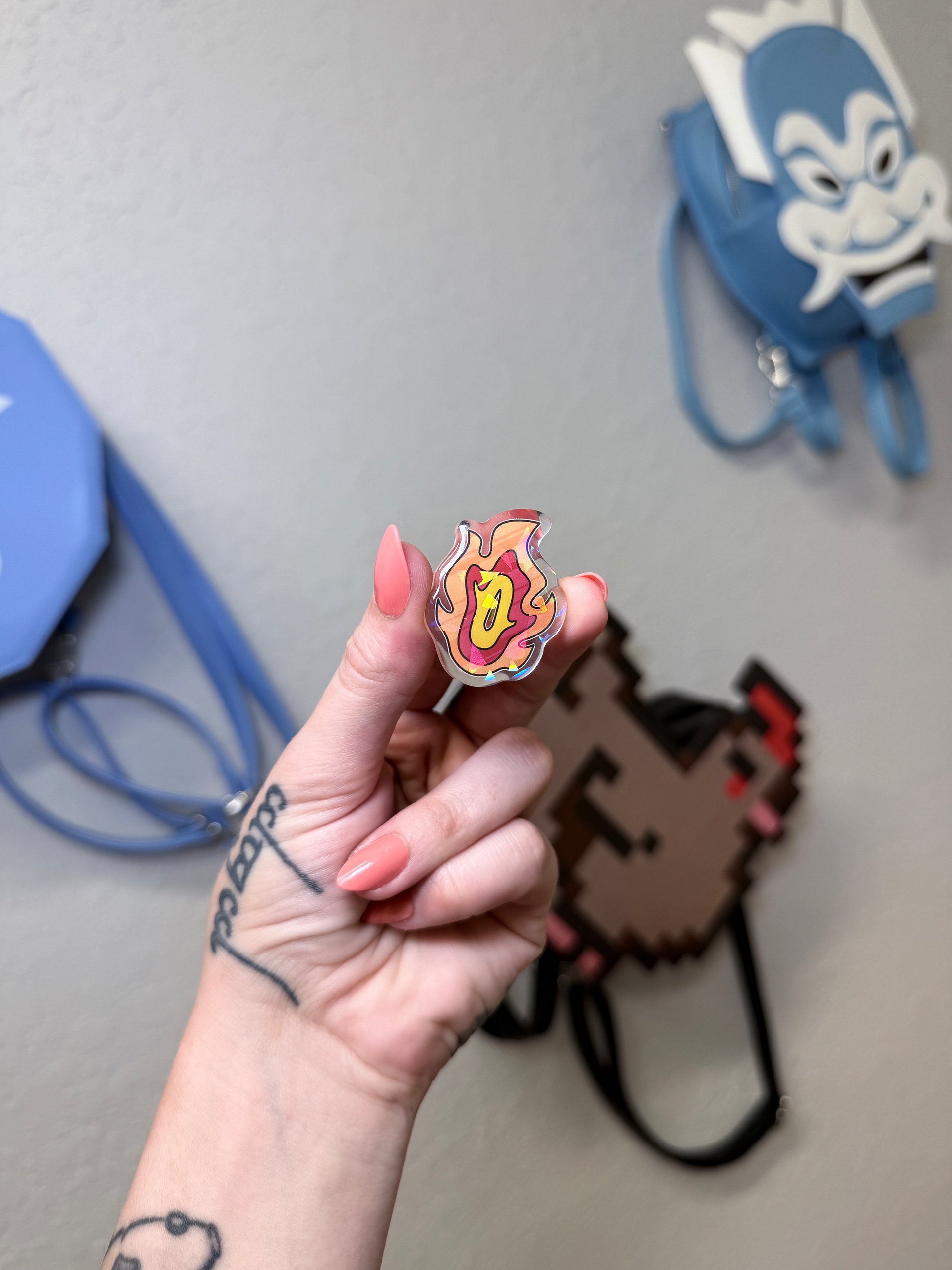 Rengoku Flame Pin product image (1)