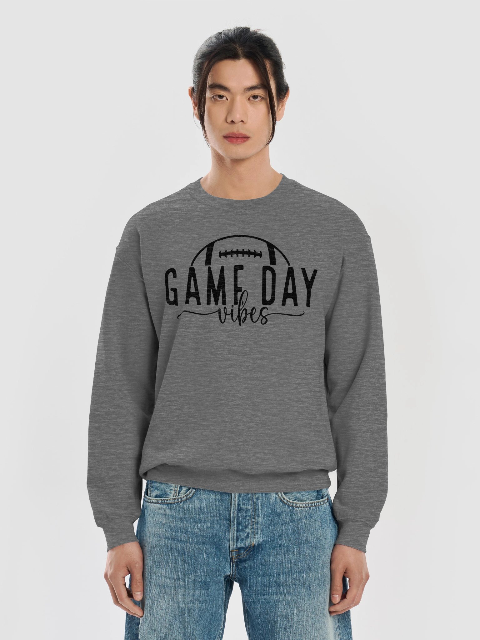 🏈 Game Day Vibes Crewneck Sweatshirt | Football Season Pullover product image (24)