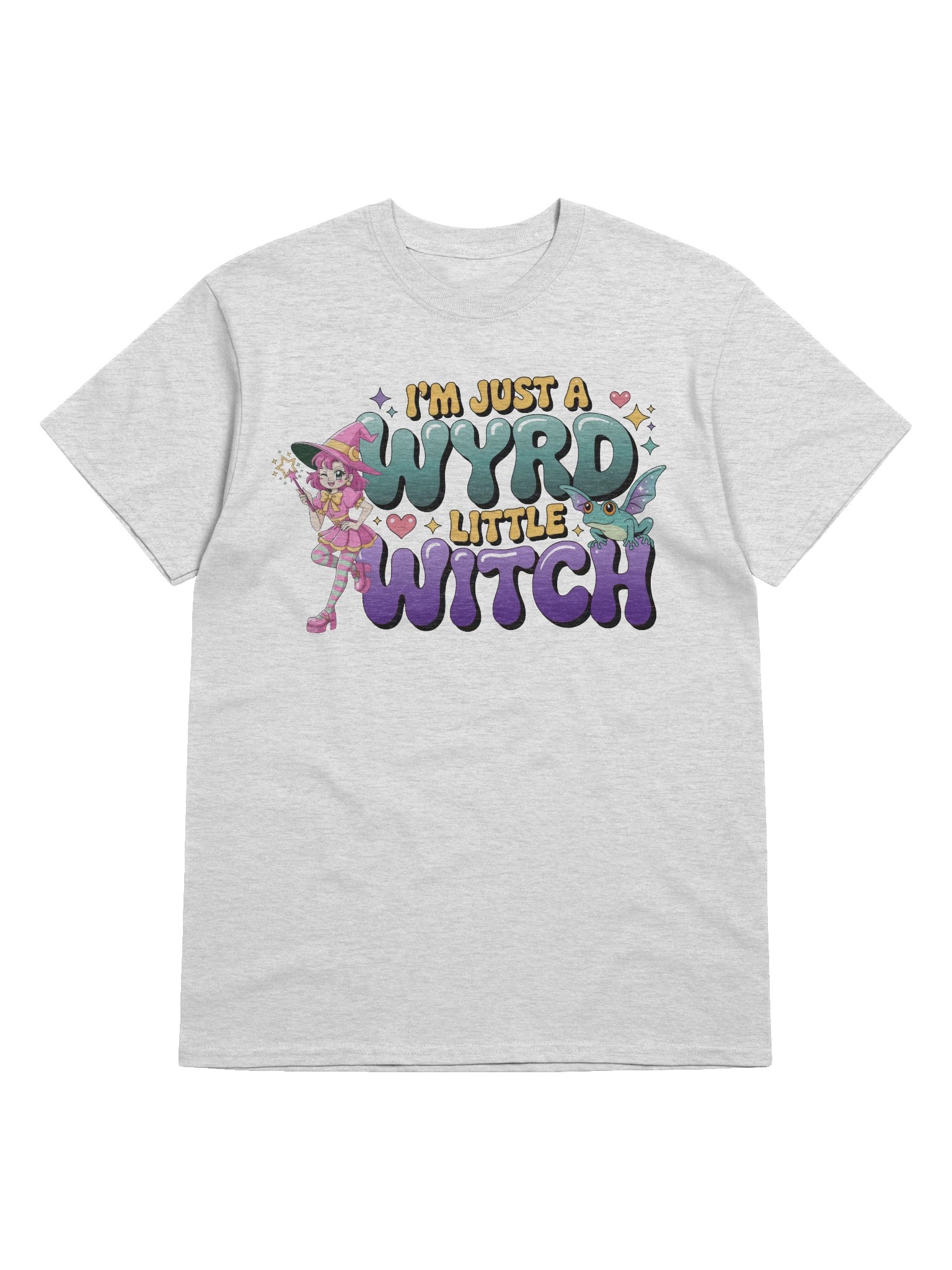 I’m Just a Wyrd Little Witch Unisex Heavyweight Graphic T-shirt product image (5)