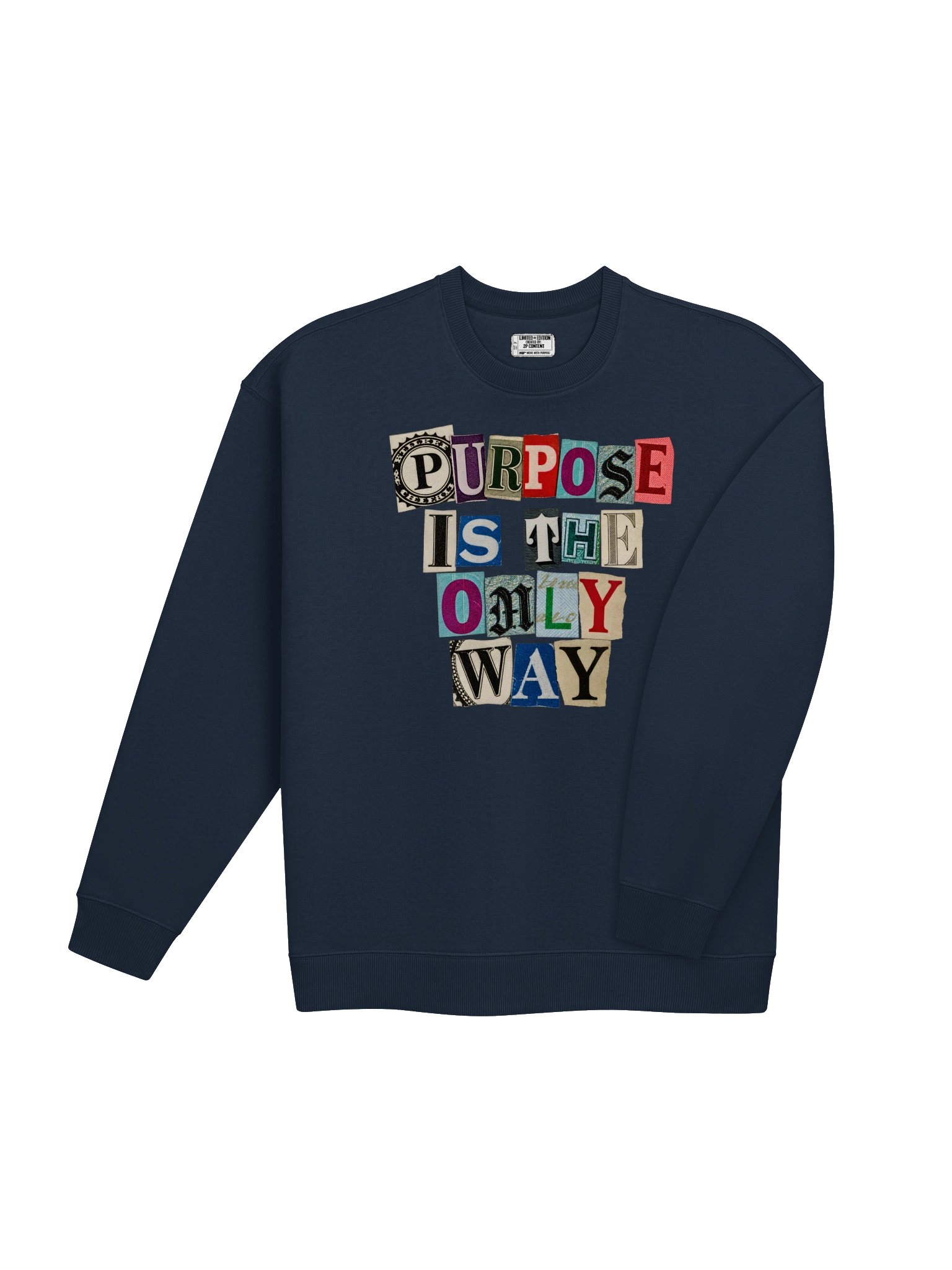 Purpose Is the Only Way Oversized Sweatshirt product image (15)
