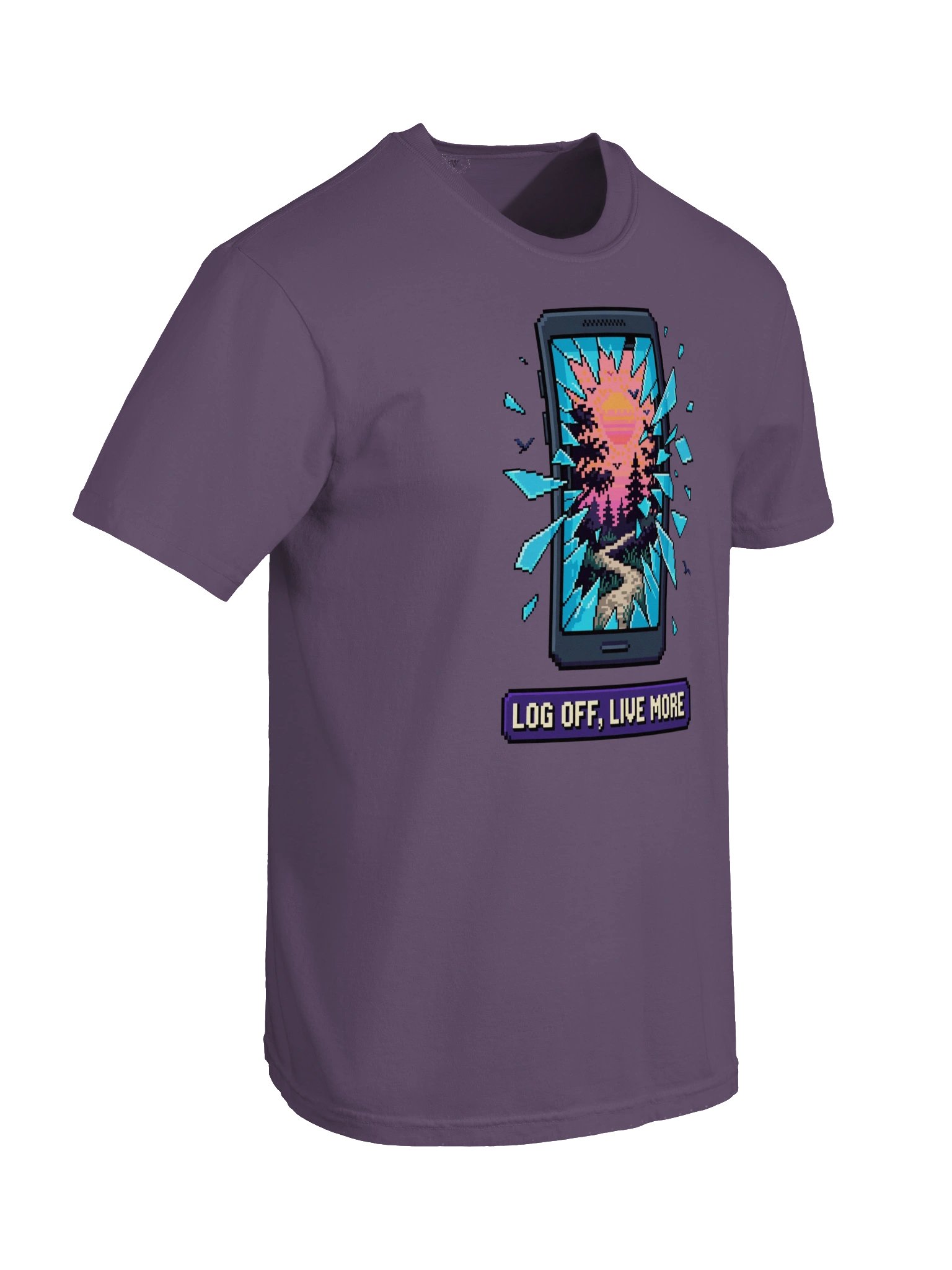 Log Off, Live More Digital Detox T-Shirt product image (45)