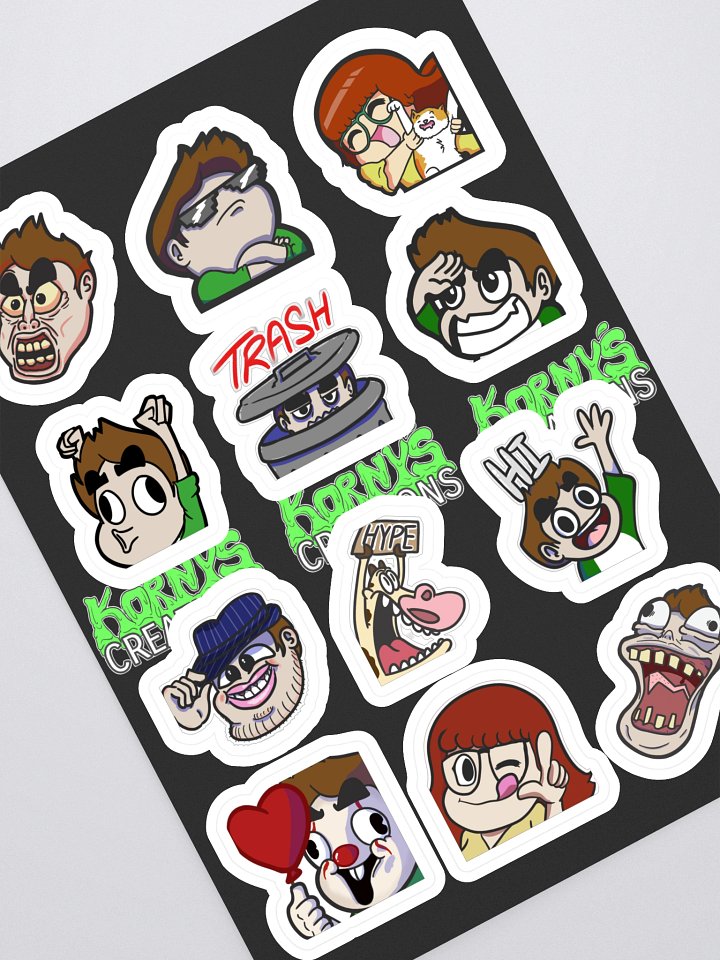 Emote sticker sheet product image (1)