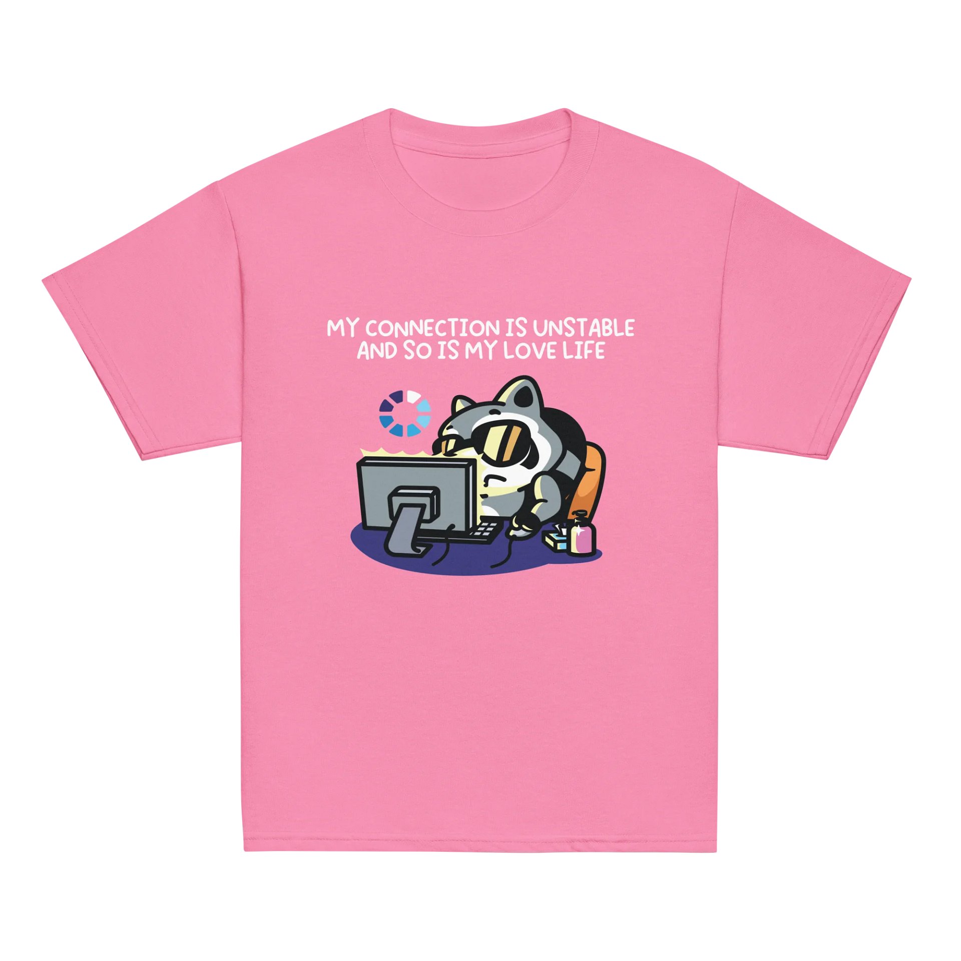 My Connection Is Unstable And So Is My Love Life Kids T-Shirt product image (2)