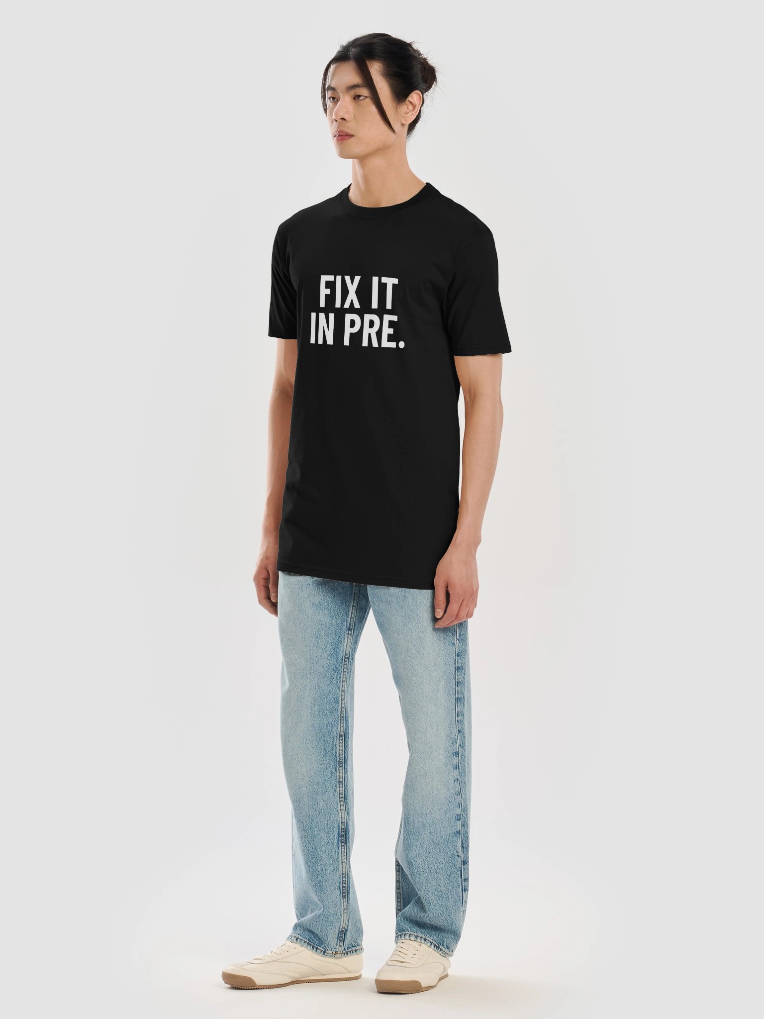 Fix It in Pre | White Graphic Front product image (7)