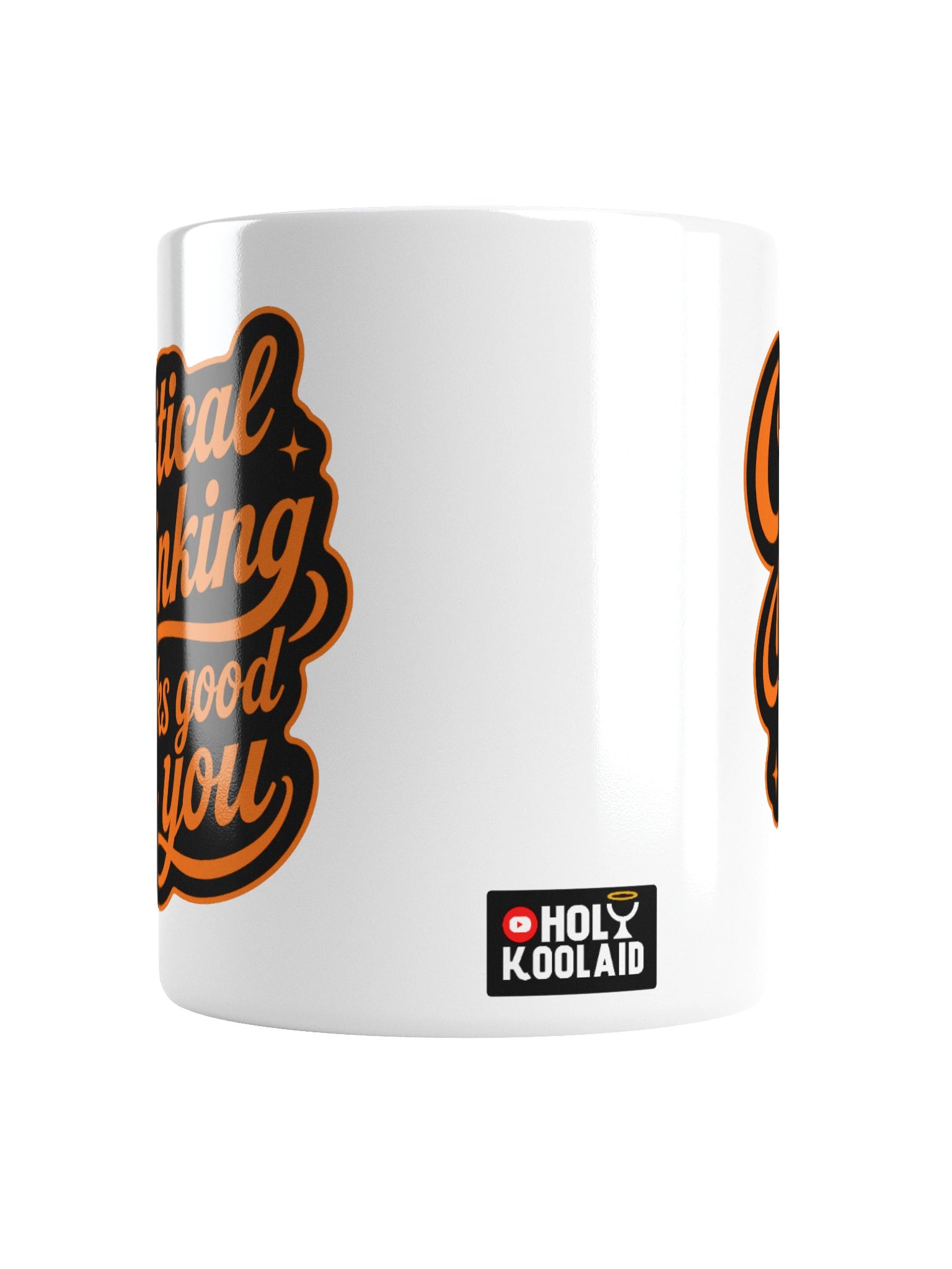 Critical Thinking Looks Good on You - White Mug product image (2)