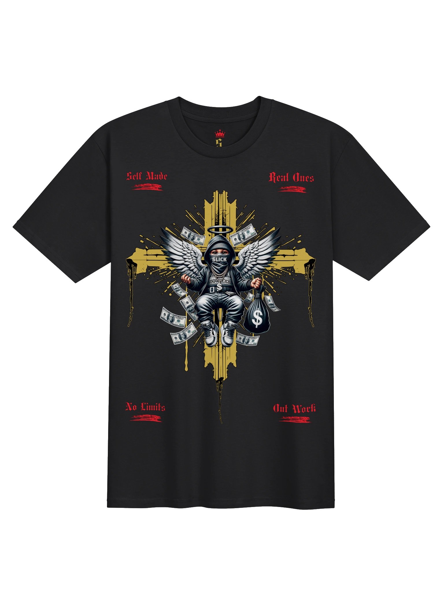 "SELF MADE" Premium Heavyweight Tee product image (1)