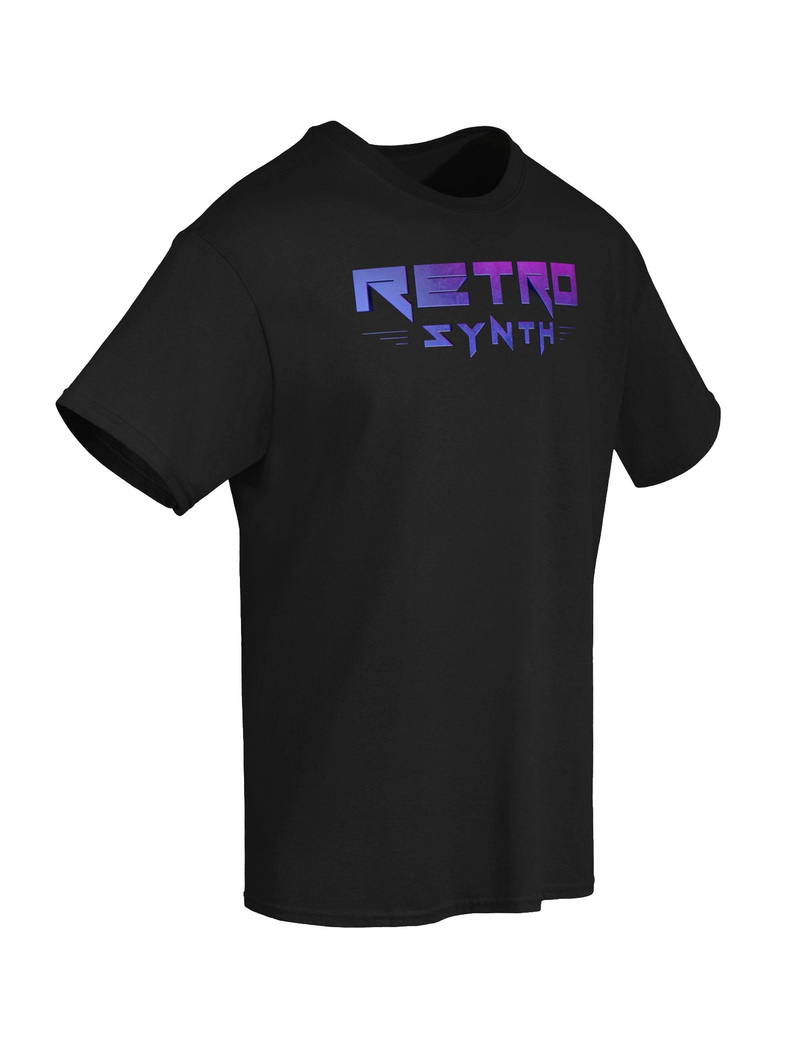 RETROSYNTH RECORDS Purple Logo T-Shirt product image (6)