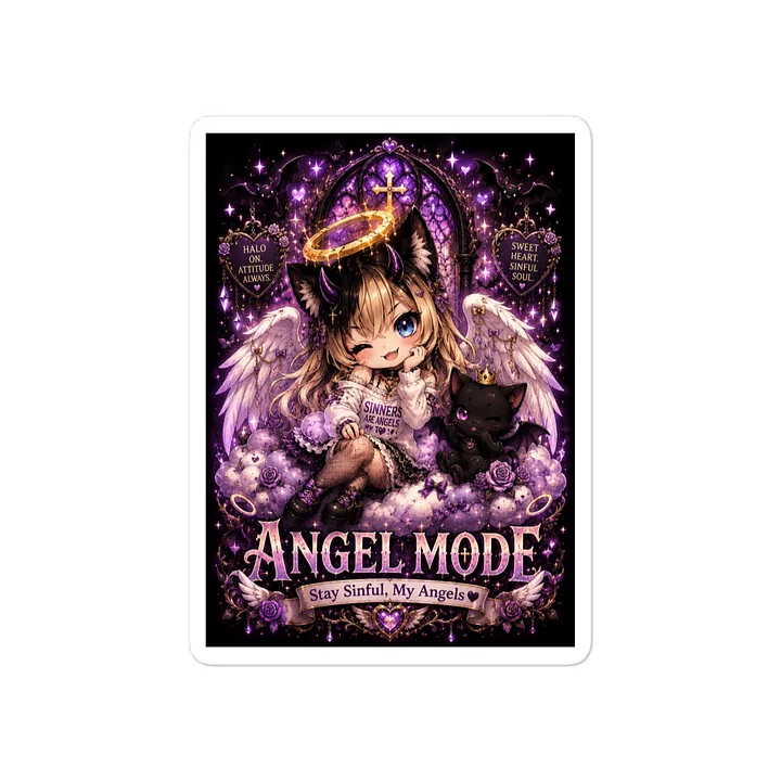 🪽 Angel Mode Vinyl Decal product image (2)