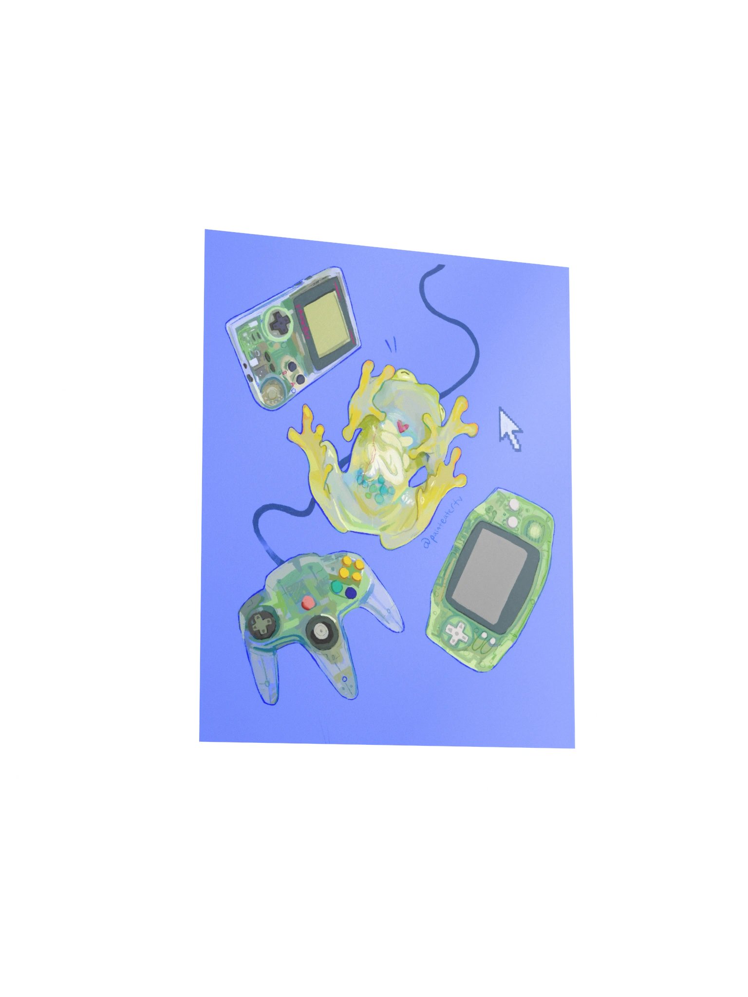 Gaming Frog Print product image (3)