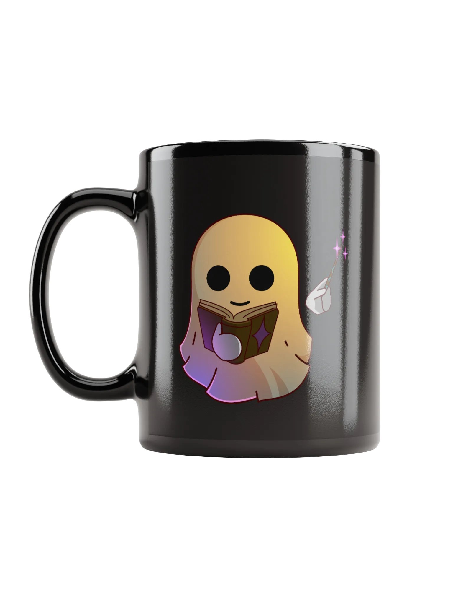 Spell ghost - black mug product image (2)