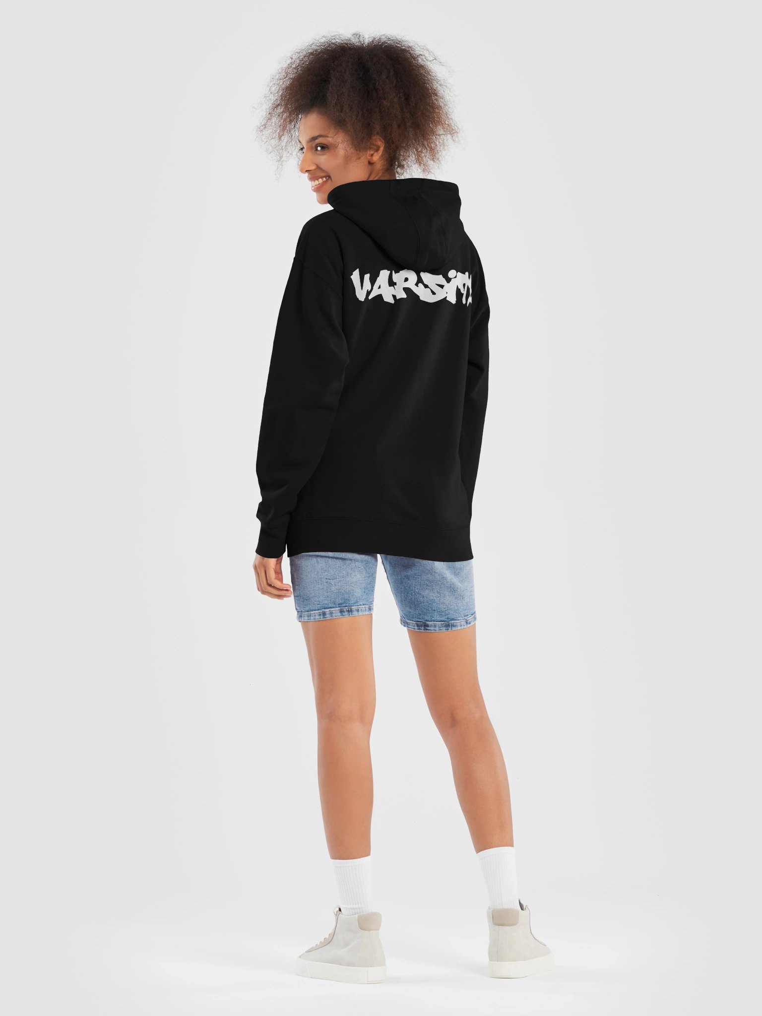 V4RSITY Essentials Hoodie (Black) product image (8)