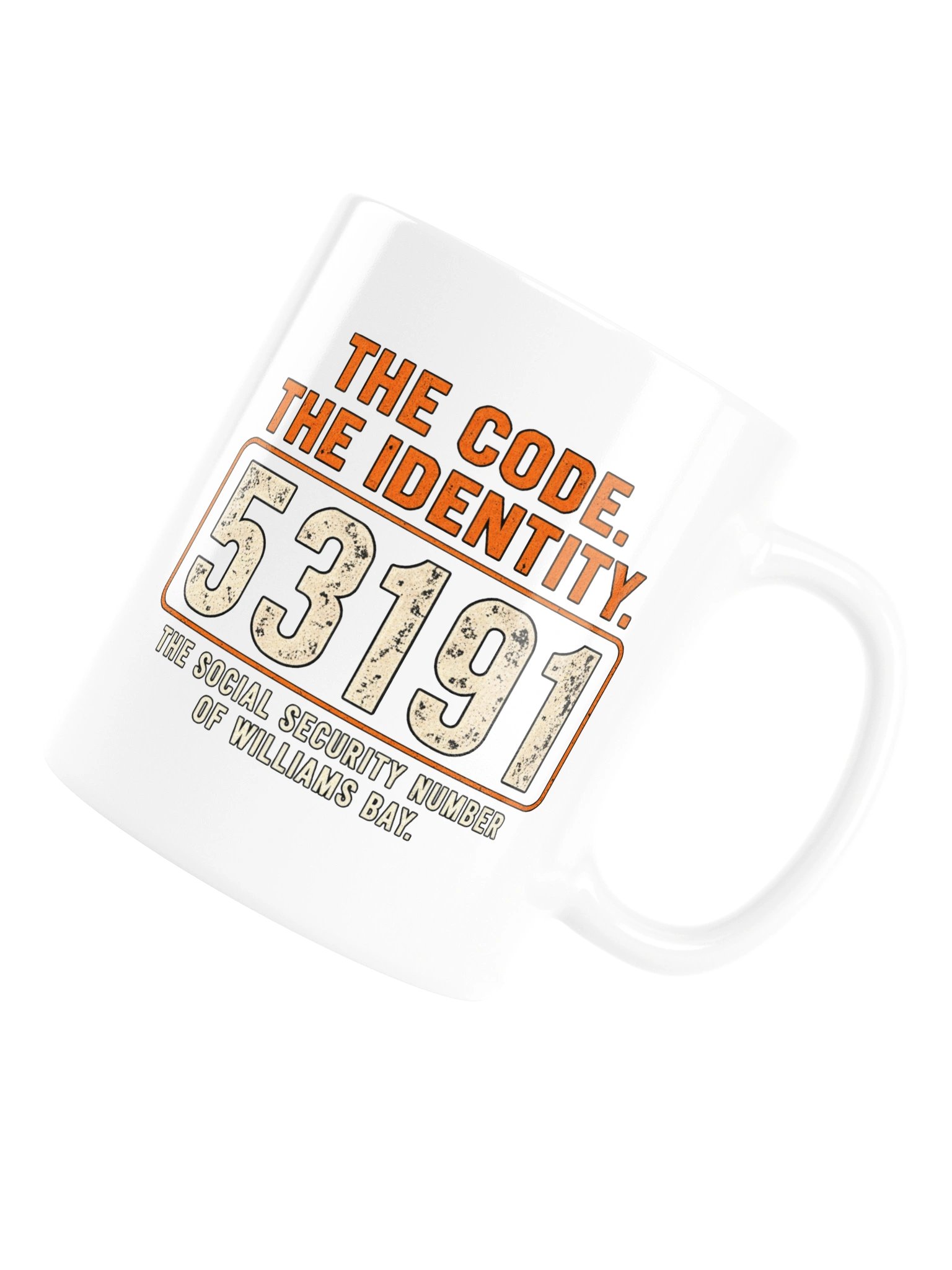 53191 ZIPCODE The CODE White Mug product image (6)