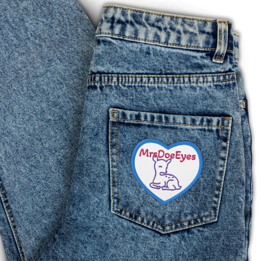 MrsDoeEyes white patch product image (3)