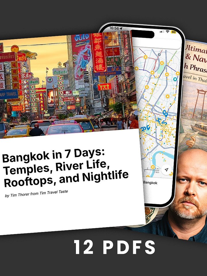 Bangkok Itinerary 7 Days (12 PDFs Mega Pack) product image (1)