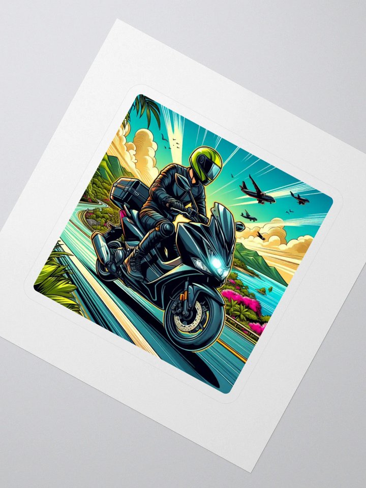 Coastal Cruiser Kiss Cut Stickers product image (2)