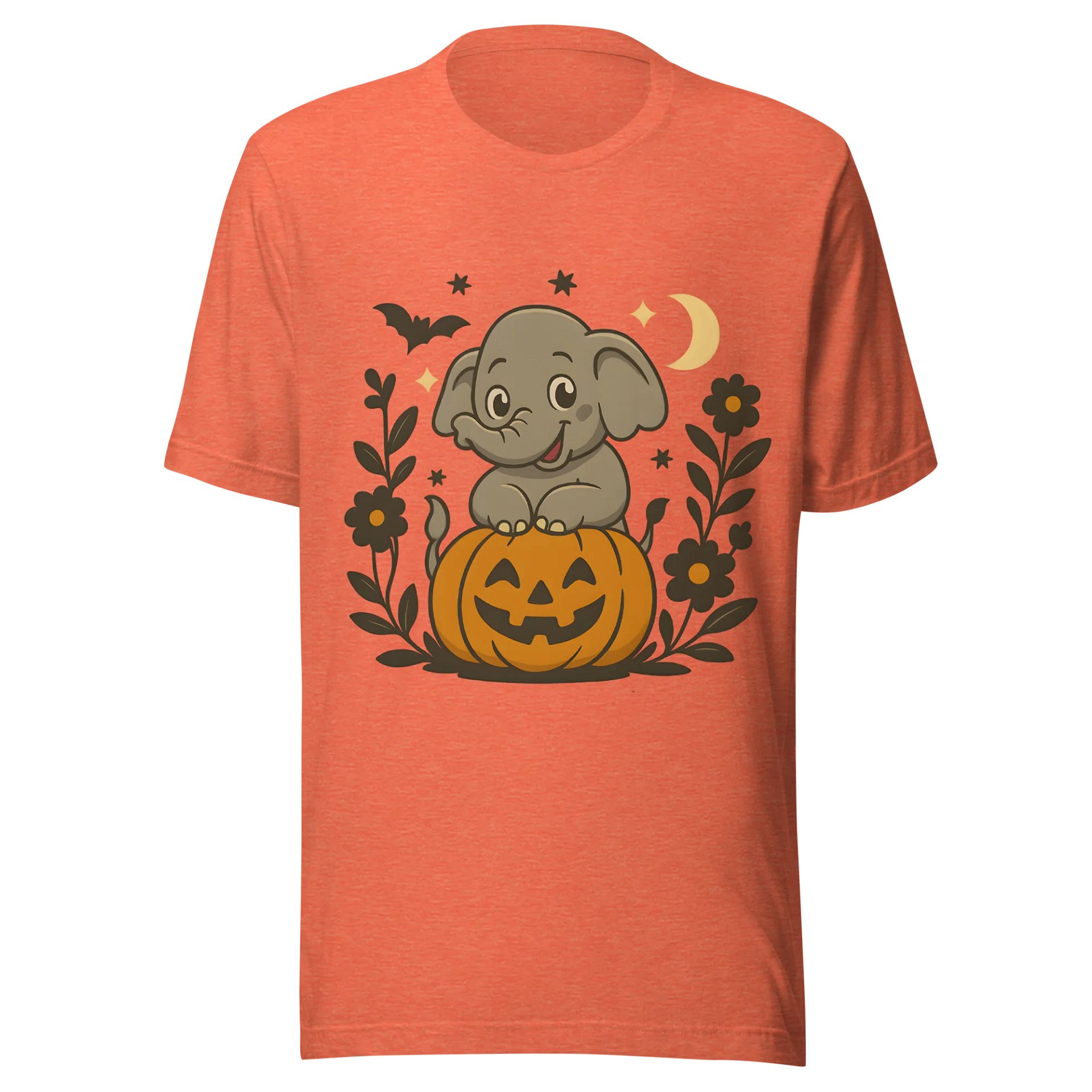 Spooky Elephant Pumpkin T-Shirt product image (2)
