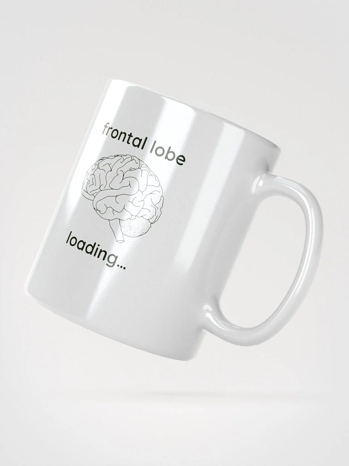 frontal lobe loading... mug (black) product image (4)