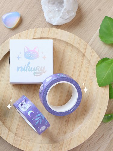 Washi tapes 💜✨

I’ve loved using washi tapes on lots of things like for example journaling and packaging for 15 years already...