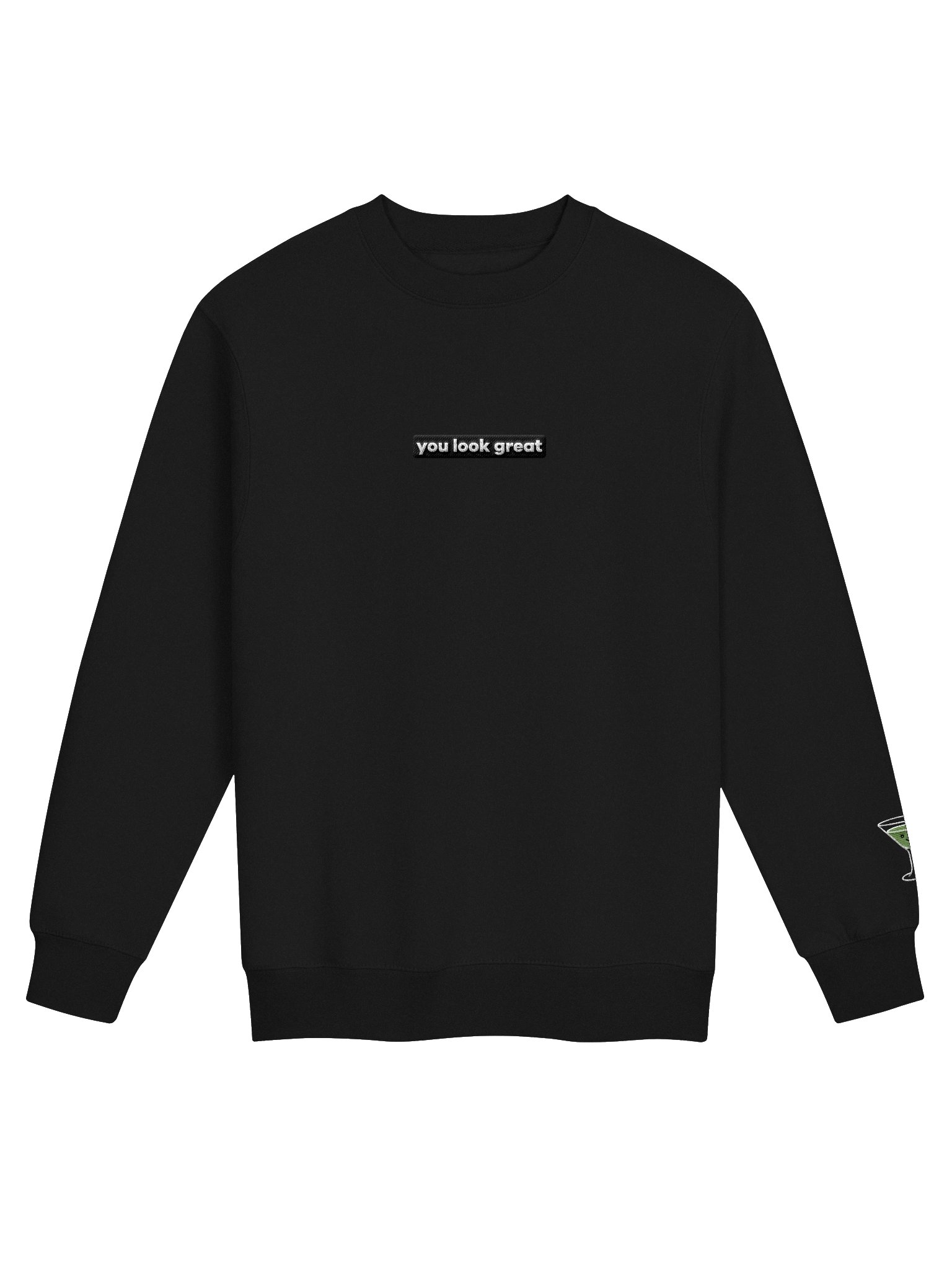 LIMITED EDITION: Simple Stitches Dirty Martini Crew - Embroidered product image (1)
