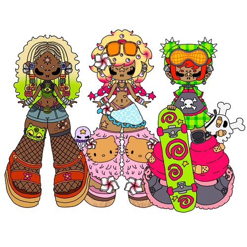 The girls are all together !! 💋🌺