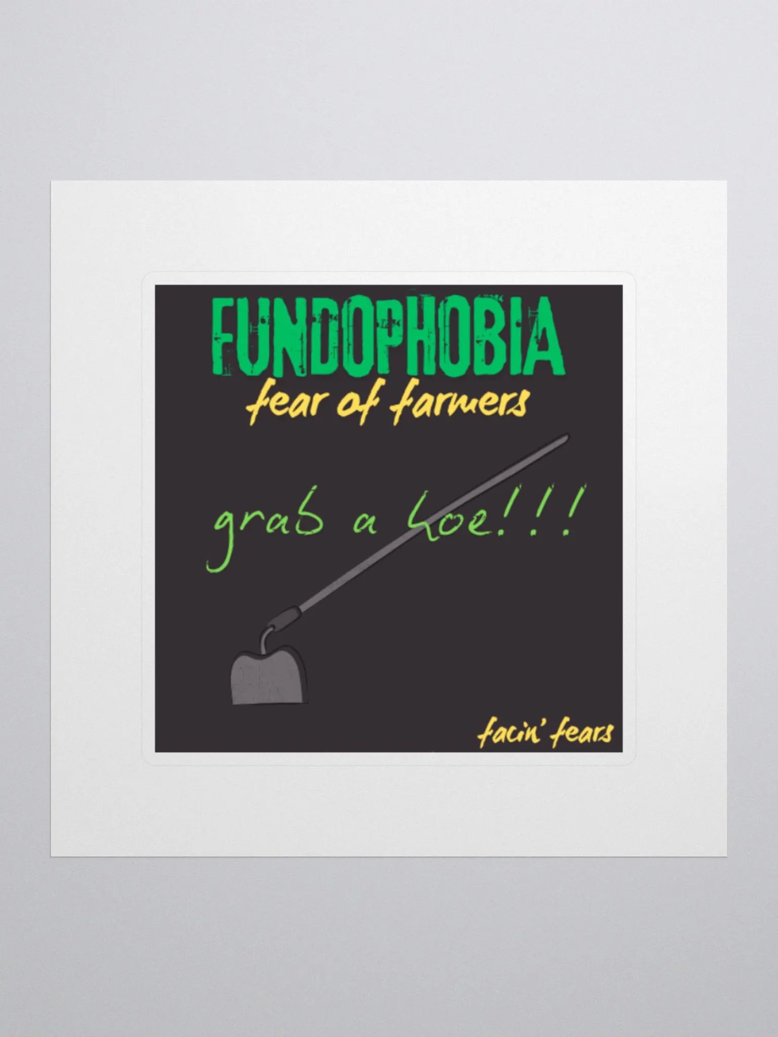 Fundophobia Sticker product image (1)